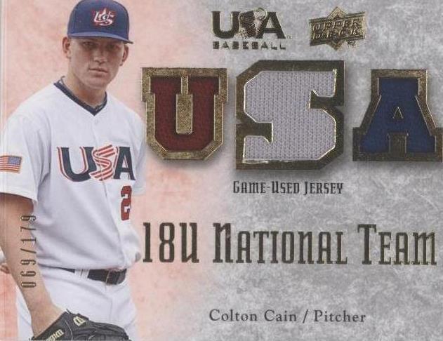 2008 Upper Deck USA Baseball Teams - Colton Cain #18U-CC