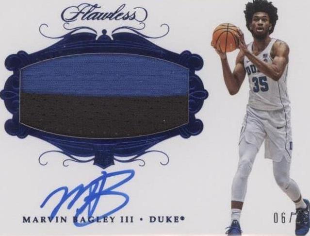 2018-19 Panini Flawless Collegiate - Marvin Bagley III #103