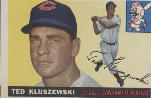 40737) 1955 Topps 120 Ted Kluszewski Reds-VGX | eBay