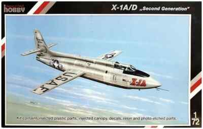 Special Hobby SH72160 X-1A/D "Second Generation" Kit Montaggio 1/72