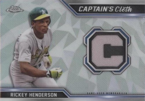 2021 Topps Chrome - Rickey Henderson #CCR-RH