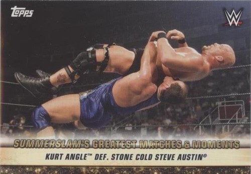 2019 Topps WWE Summerslam - Kurt Angle Steve Austin #GM-20