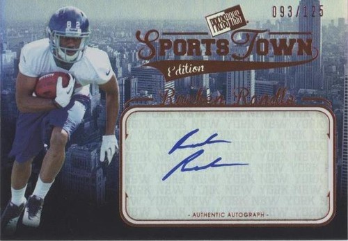 2012 Press Pass Sports Town Edition Autographs Rueben Randle #ST RR