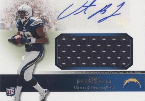 2011 Topps Precision Vincent Brown #RAJR-VB