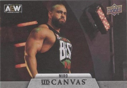 2021 Upper Deck AEW All Elite Wrestling - Miro #C-8