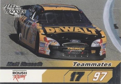 2002 Press Pass Trackside - Matt Kenseth #77