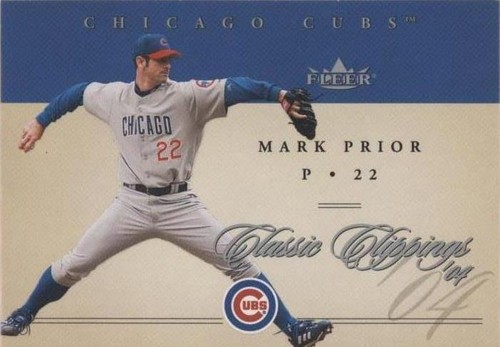 2004 Fleer Classic Clippings - Mark Prior #6
