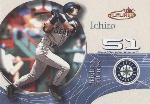 Ichiro Suzuki 2001 Donruss Elite 829/1000 Future HOF RC #195 BGS