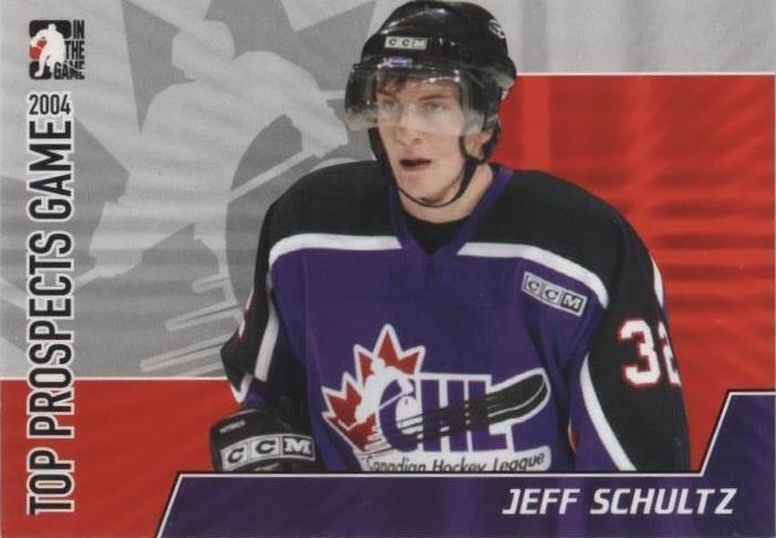 2004-05 In the Game Heroes and Prospects - Jeff Schultz #TPG-06