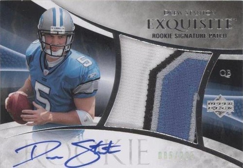 2007 Upper Deck Exquisite Collection Drew Stanton #122