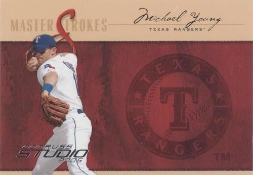2005 Donruss Studio - Michael Young #MS-13