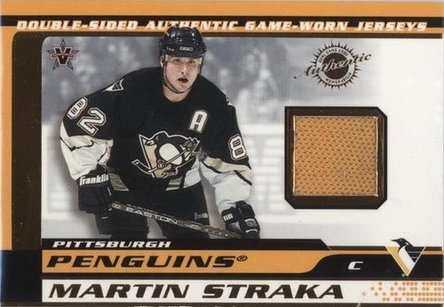 2001-02 Pacific Vanguard - Josef Beranek Martin Straka #23