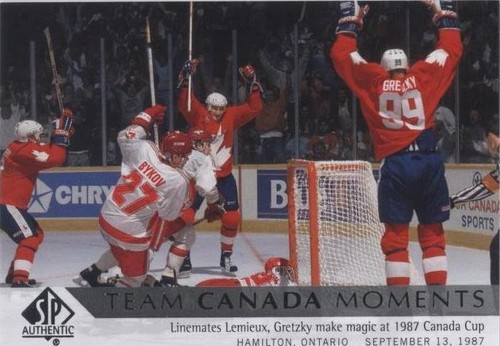 2012-13 SP Authentic - Mario Lemieux Wayne Gretzky #208