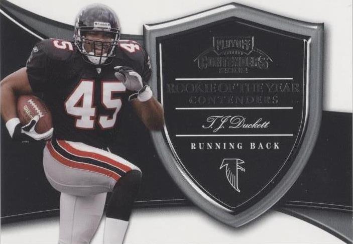 2002 Playoff Contenders T.J. Duckett #ROY-9