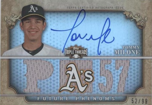 2013 Topps Triple Threads - Tommy Milone #142