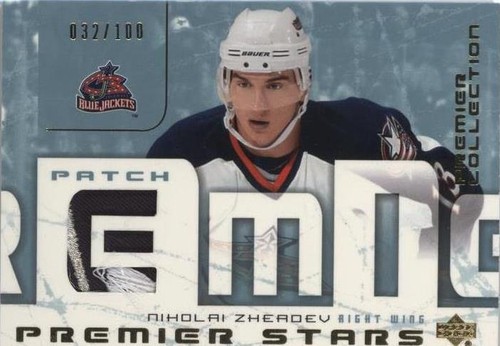 2003-04 Upper Deck Premier Collection - Nikolai Zherdev #ST-NZ