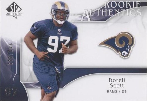 2009 SP Authentic Dorell Scott #294