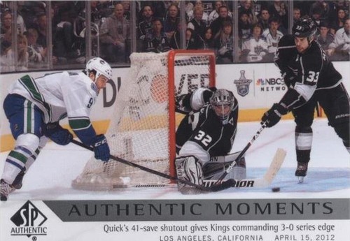 2012-13 SP Authentic - Jonathan Quick #163