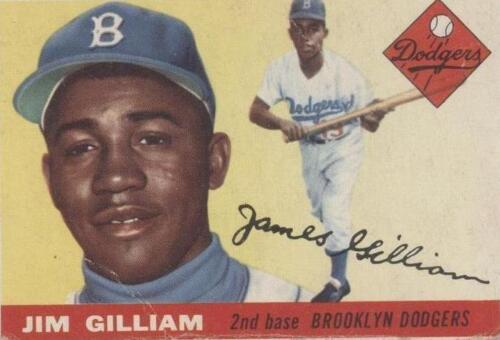 1955 Topps #5 Jim Juniro Gilliam VG-VGEX | eBay 1955 Topps #5 Jim Juniro Gilliam VG-VGEX | eBay