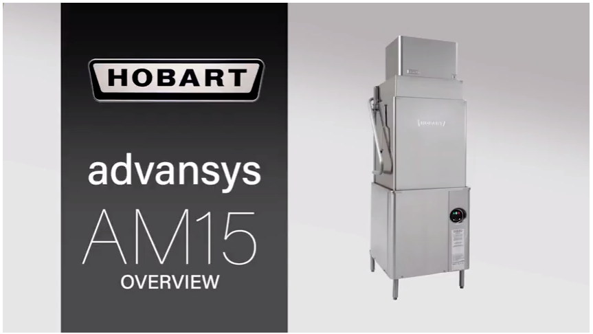 Hobart AM15VL1 Advansys Commercial Dishwasher