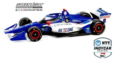 Greenlight 11253 2024 IndyCar #8 Linus Lundqvist Chip Ganassi Racing 1/18 Scale