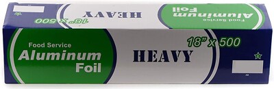 Heavy Duty Aluminum Foil Roll 18'' x 500 ft