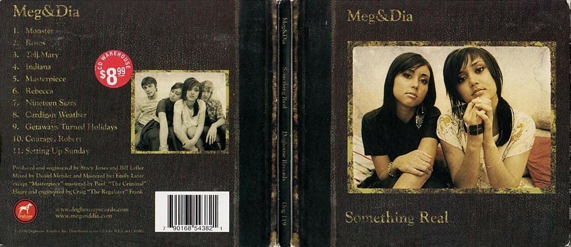 Something Real ~ Meg & Dia ~ Rock ~ CD ~ Used VG | eBay