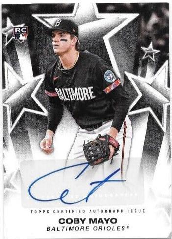 2025 Topps Series 1 - Coby Mayo #BSA-CMA