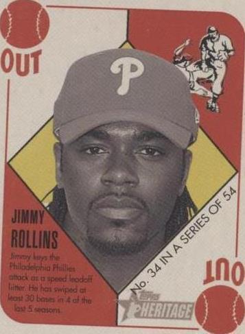 2005 Bowman Heritage - Jimmy Rollins #34