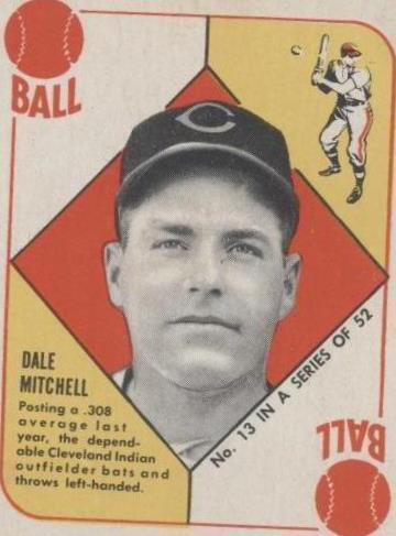 1951 Topps - Dale Mitchell #13