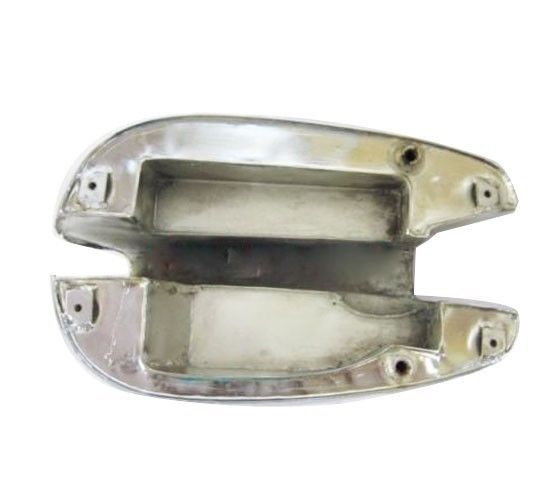 Matchless Steel Chrome Plated Petrol Gas Fuel Tank  