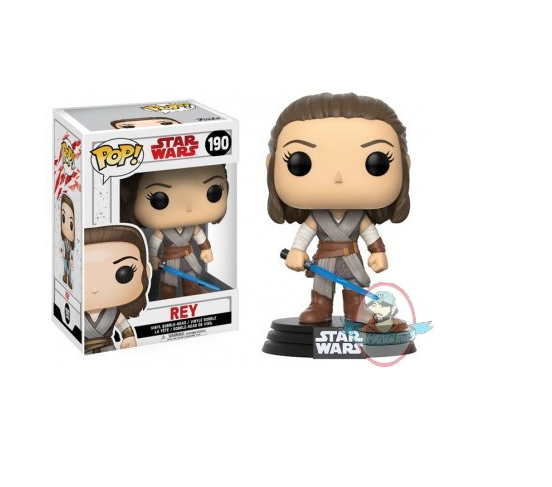 Pop! Star Wars The Last Jedi Rey #190 Vinyl Figure Funko