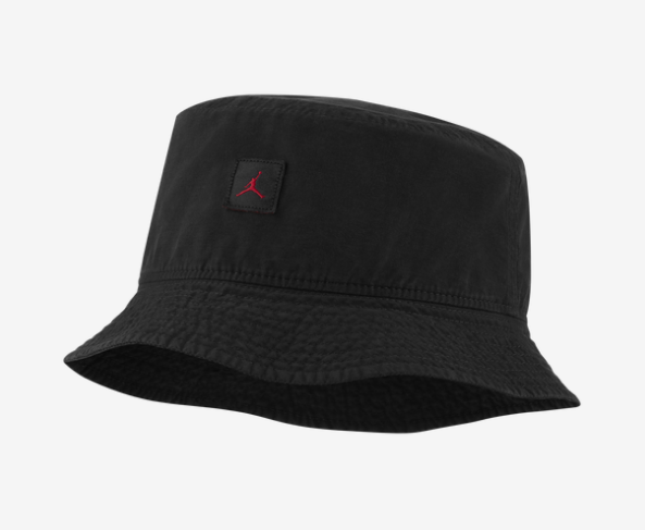 Jordan Jumpman Washed Bucket Black Red Logo Men's Size M/L L/XL