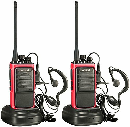 Long Range Walkie Talkie 2 Set 50Mile Two Way Radio Charge Headset Waterproof .