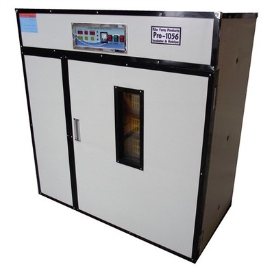 RITE FARM PRODUCTS PRO1056 CABINET INCUBATOR & HATCHER 1056 CHICKEN EGG CAPACITY