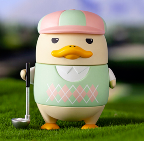 TRICYCLE DUCKOO POPMART BIG フィギュア Duckoo just got a brand-new tricycle and can't wait to have