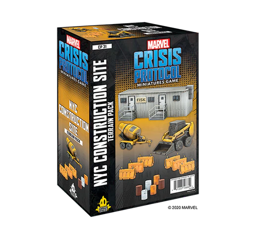 Пакет ландшафта строительной площадки Нью-Йорка Marvel Crisis Protocol NIB