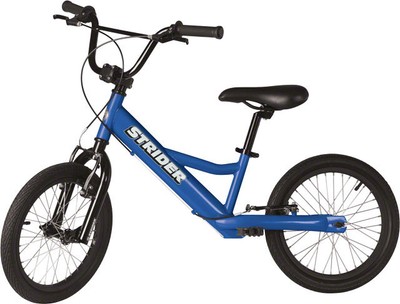 New Strider 16 Sport Balance Bike: Blue