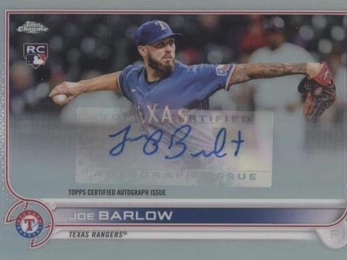 2022 Topps Chrome Update Series - Joe Barlow #AC-JBA