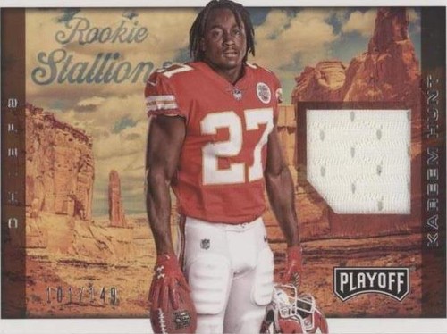 2017 Panini Playoff Kareem Hunt #RS-KH