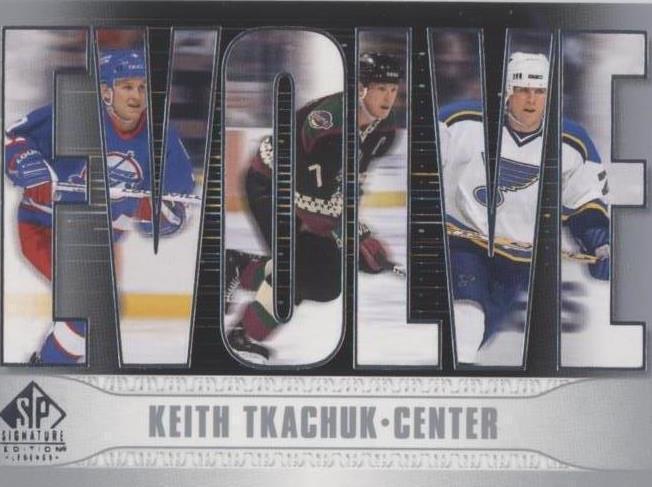 2020-21 Upper Deck SP Signature Edition Legends - Keith Tkachuk #E-3