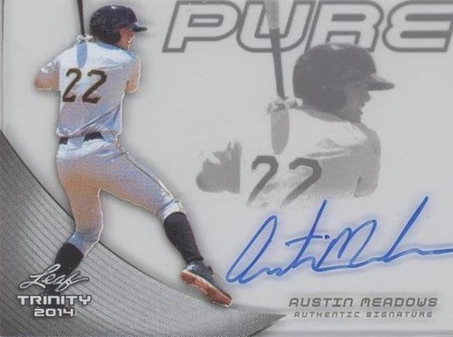 2014 Leaf Trinity - Austin Meadows #P-AM1