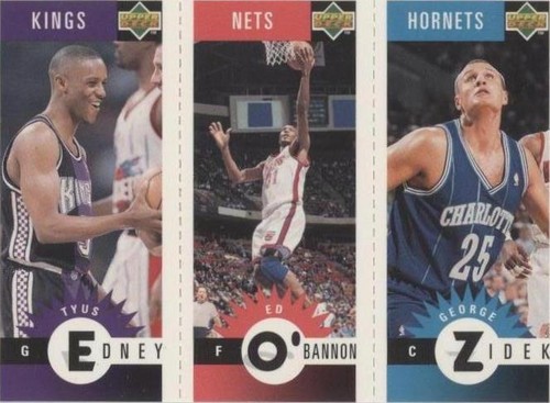 1996-97 Upper Deck Collector's Choice - George Zidek/Tyus Edney/Ed O'Bannon #M10-53-71