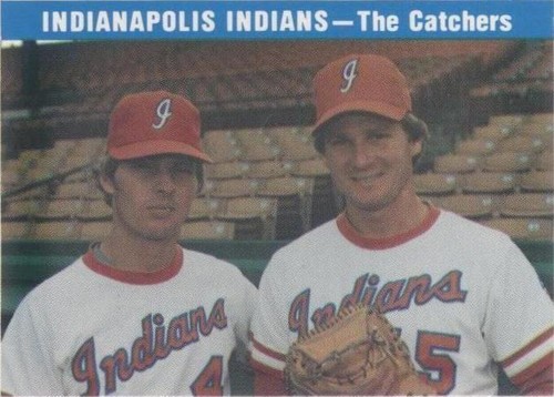 1979 Thomas Akins Indianapolis Indians Baseball Trading Cards