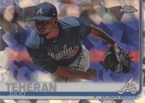 2019 Topps Chrome Sapphire Edition - Julio Teheran #118