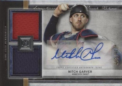 2020 Topps Museum Collection - Mitch Garver #SSDA-MG