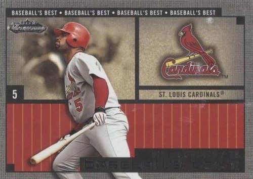 2002 Fleer Showcase - Albert Pujols #20 BB