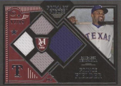 2016 Topps Museum Collection - Prince Fielder #PPQR-PF