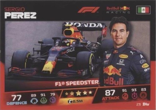 2021 Topps F1 Turbo Attax - Sergio Perez #23
