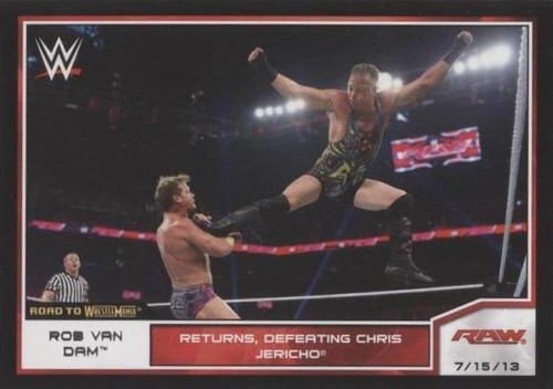 2014 Topps WWE Road to Wrestlemania - Rob Van Dam #25